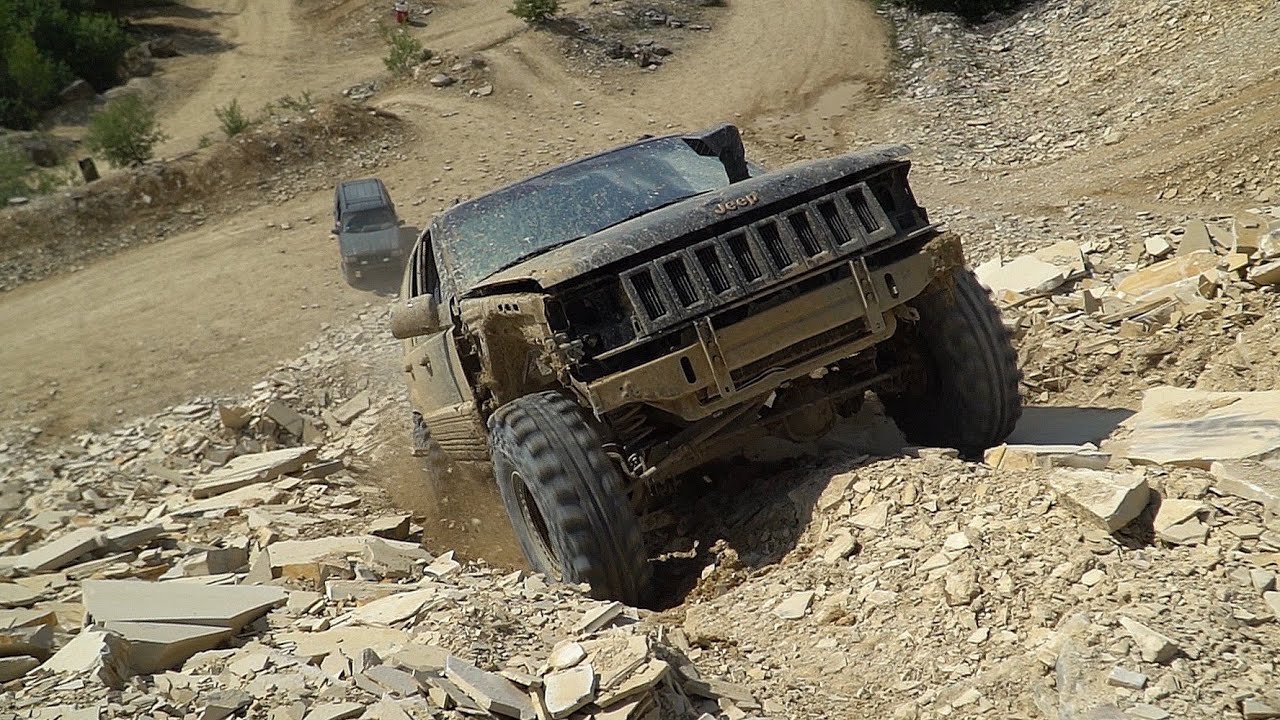 Absolute Offroad Fire! Jeep Grand Cherokee ZJ 5.2 V8 and