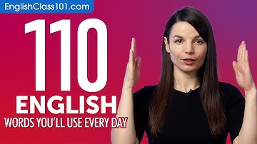 110 English Words You