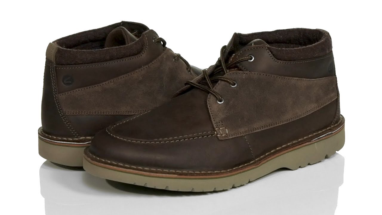 Clarks Collection Eastford  Shoes Mens 9 Leather Lace Up Casual Brown Clarks Collection Mens 21938 Brown Leather Lace Up Casual  main image 3