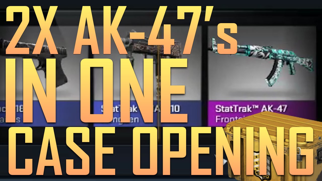 Shadow Case Opening - 2x AK-47 Frontside + Giveaway