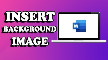 How to Insert a Background Image in Word 2016