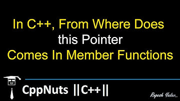 How this pointer Reaches To Member Function In C++?