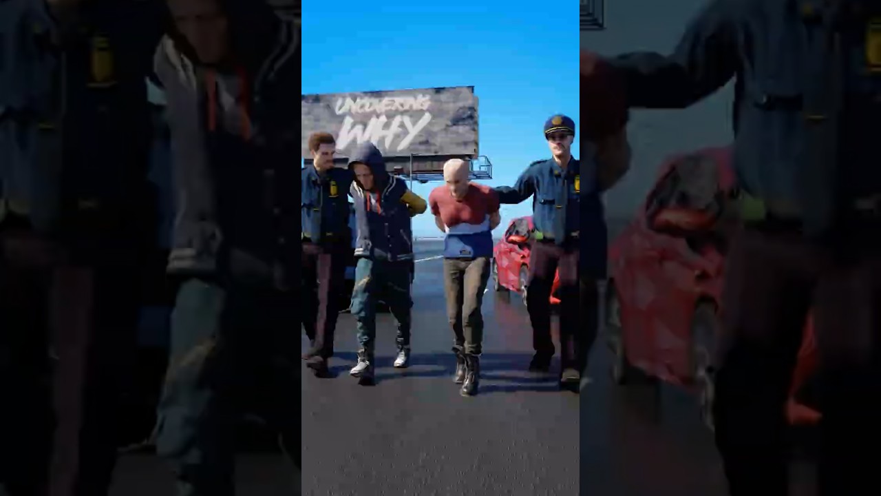 The most unusual police chase 😧