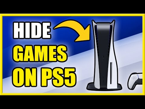 How to HIDE PS5 Games From Friends & Players (Fast Tutorial) 