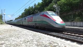 Merci con E652.024, ETR 500 MIR FAST e invio con E655.498, a Pianabella di Montelibretti!!!