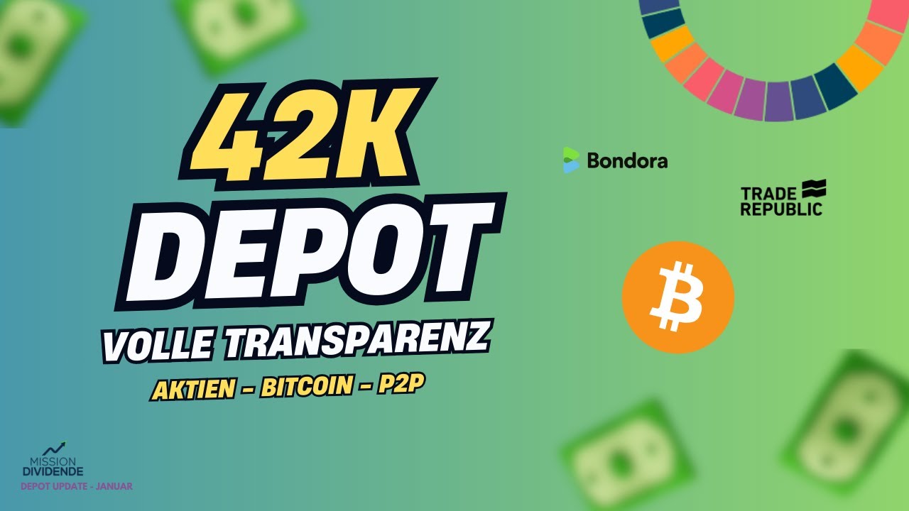 Mein komplettes Depot – Aktien, Bitcoin & P2P | Januar 2026 - YouTube