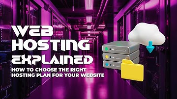 Web Hosting Explained: How to Choose the Right Hosting Plan for Your Website