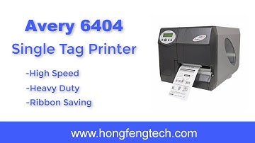 Avery 6404 single tag printer for hang tag, ticket, card