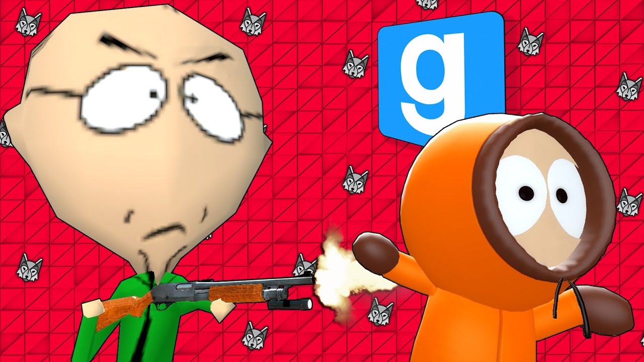 Gmod: Oh my god, Mr. Mackey killed KENNY! (Garry's Mod SOUTH PARK)