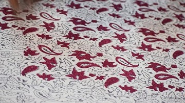 BLOCK PRINT TECHNIQUE - AMBITION SCARVES