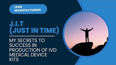 Just in time by Toyota the smartest production system in the world  (JIT) |JUST IN TIME CONCEPT L-1