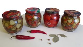 ЗАГОТОВКА НА ЗИМУ 🥒🍅🌶️ Салат в ЖЕЛЕ