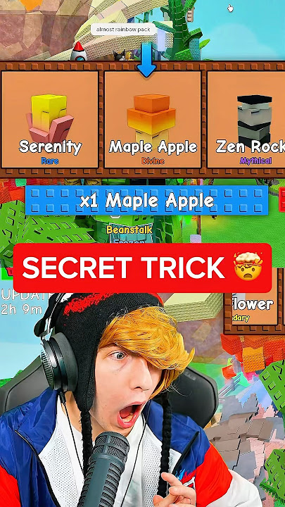 SECRET TRICK in Grow a Garden.. 💀