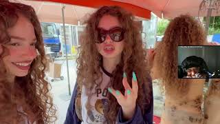 ACE Reacts To Kalogeras Sisters - go to the LARGEST FOOD STREET MARKETS in GREECE!