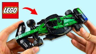 Building the LEGO F1 Aston Martin Race Car