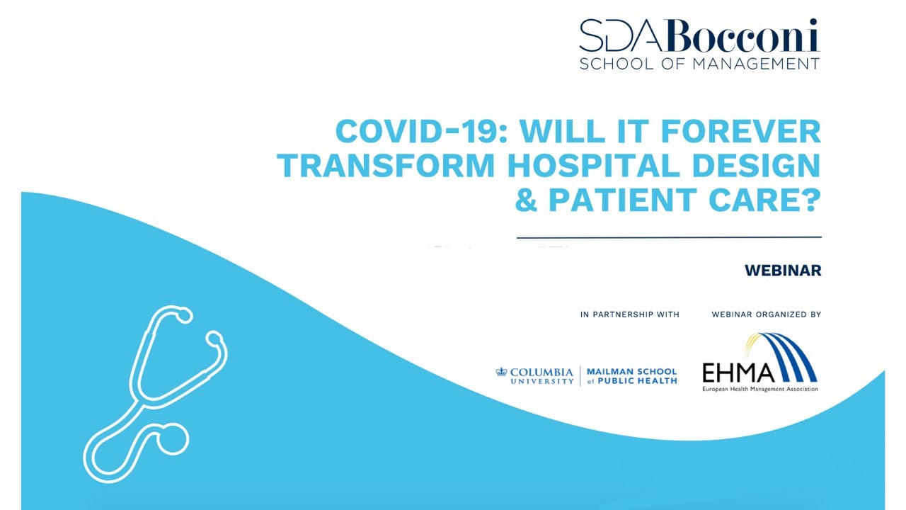  Webinar - COVID-19: will it forever transform hospital design and patient care?