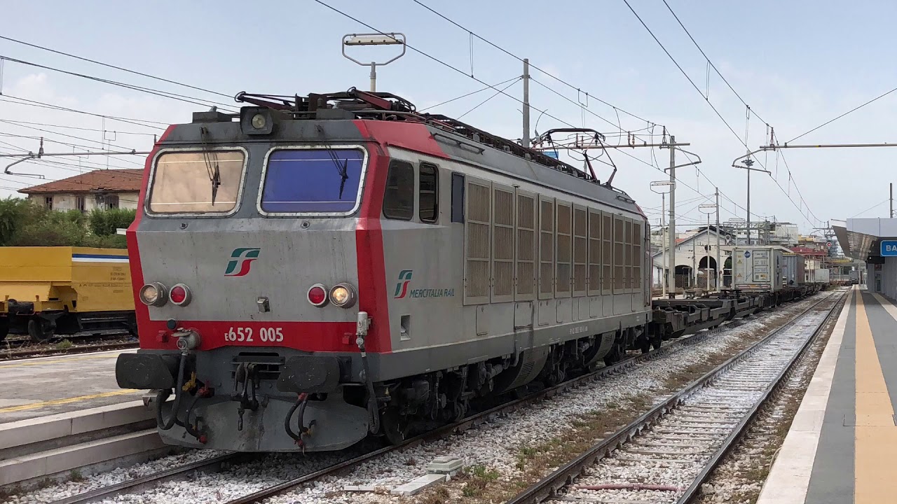 UN' INASPETTATA PRECEDENZA A BARLETTA: LA E652.005 FA PASSARE LA GTS E ALCUNI REGIONALI