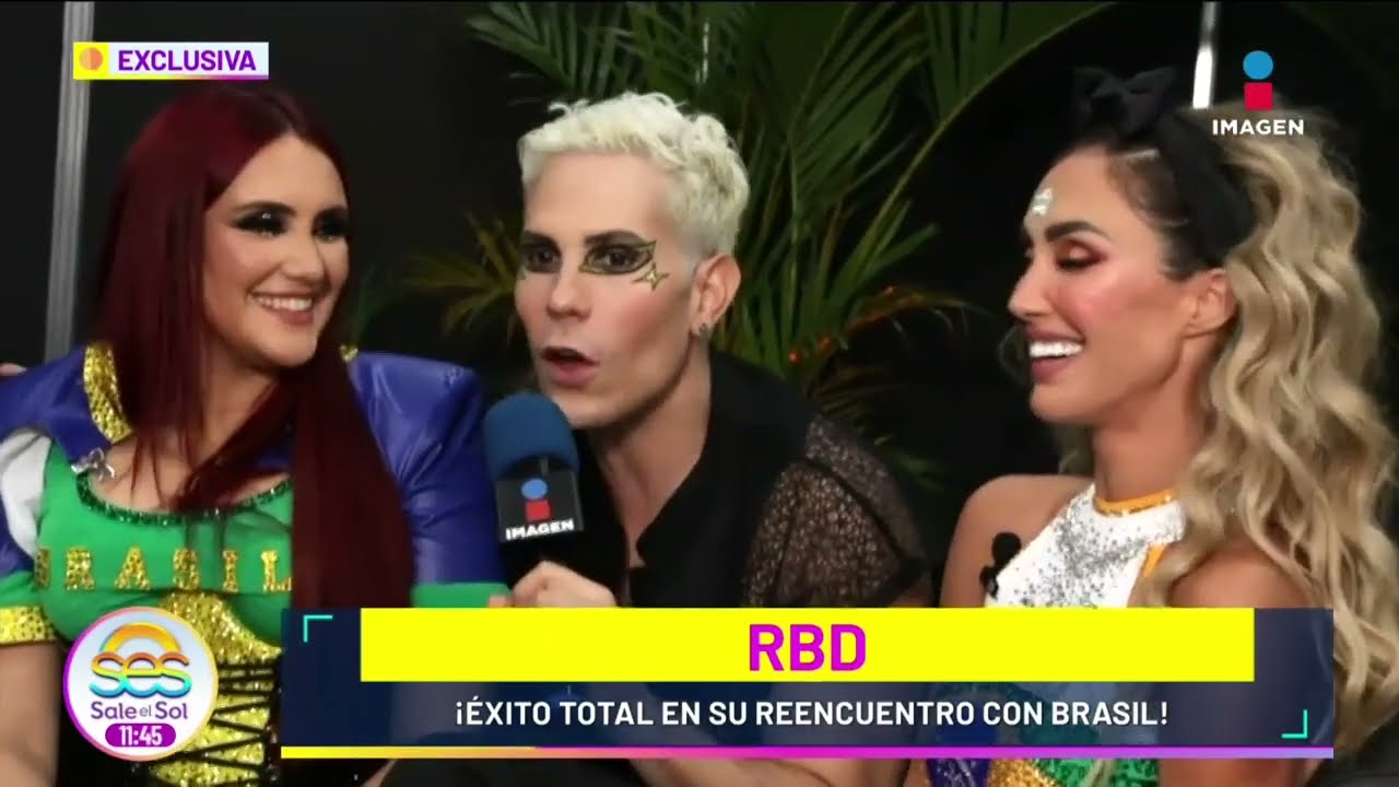 Euforia en los conciertos de RBD en Brasil: Mónica Noguera nos dio los detalles | Sale el Sol