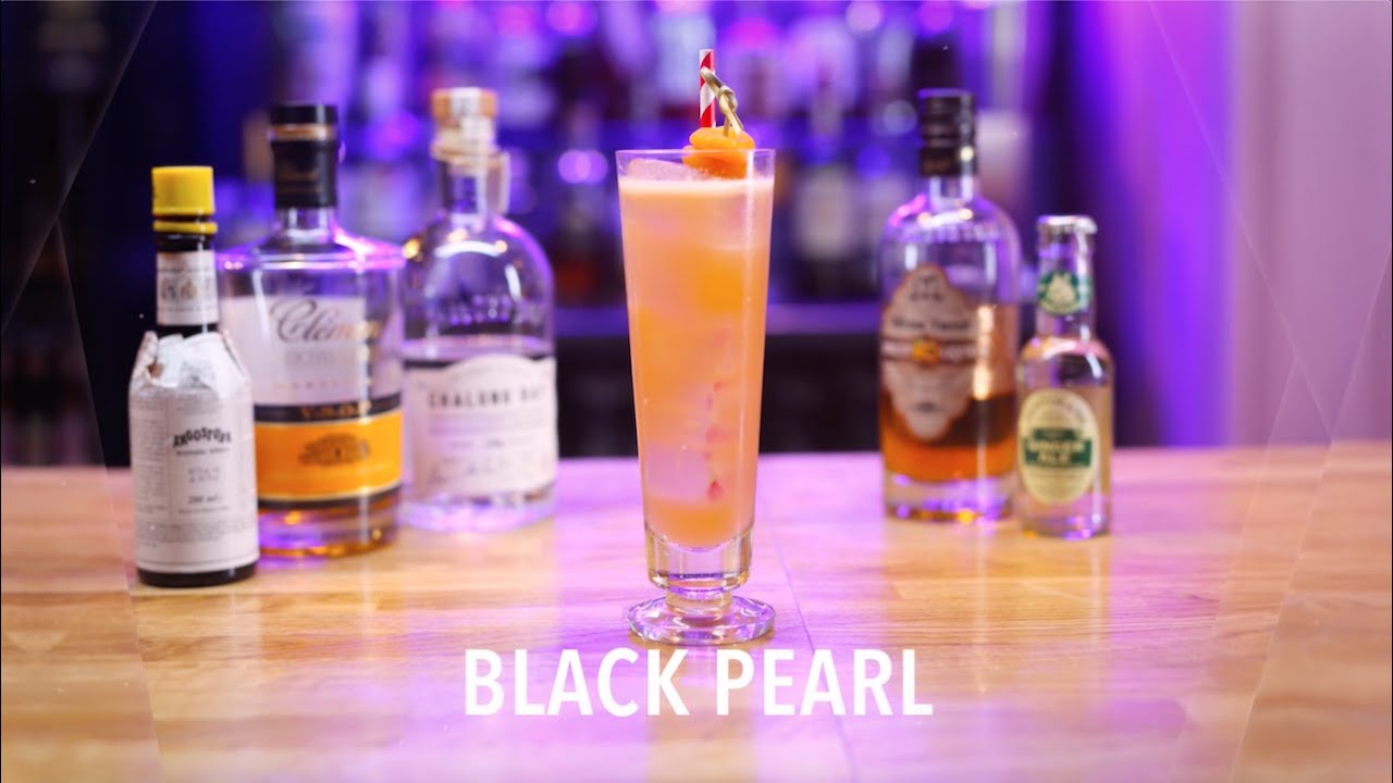 S.A.L.T. Bar Black Pearl Cocktail Recipe YouTube