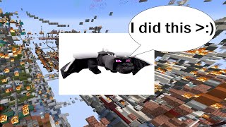 Disaster survival in minecarft. I HATE DRAGONS!!! 🤬