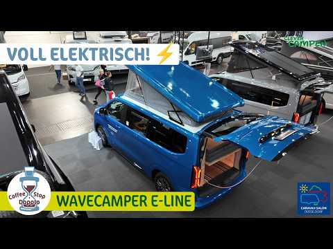 The first electric camper from Wavecamper! ⚡ Coffee Stop with the E-line based on Ford