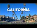 4K California POV Drive | Greater Los Angeles Area — Suburban SoCal Atmosphere