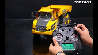 Volovo A40G RC Controlled Dump Truck 6x6 Action Indoor Kipper LKW Tamiya Maßstab 1:14 Hydraulic