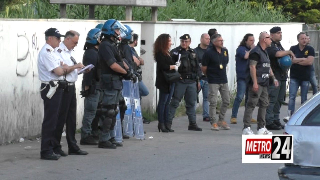 Blitz interforze in via Ariosto