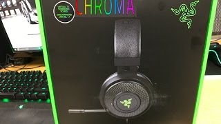 Razer Kraken 7.1 V2 Unboxing in 4K