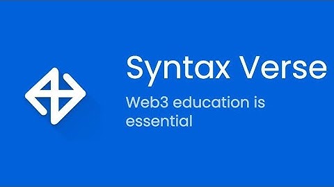 SYNTAX VERSE GENERAL QUIZ AND ANSWER FULL VIDEO GUIDE