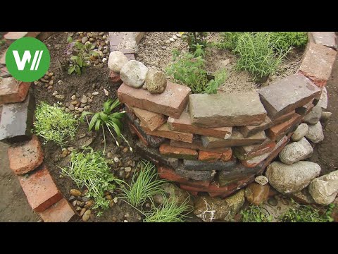 Video: Spiral Herb Garden Ideas – Wie man einen spiralförmigen Kräutergarten anbaut