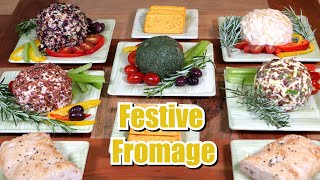 Festive Fromage - 5 Easy Cheeseballs🎄🧀🎉