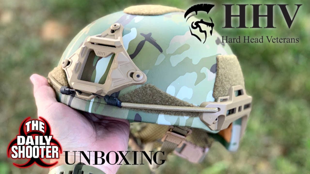 Hard Head Veterans Ate Gen 2 Ballistic Helmet Youtube