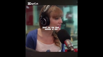 Don’t say the same answer as me (Taylor’s  version) #taylorswift #fyp #shorts #edit