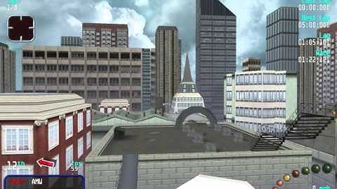 Re-Volt Custom Track "Fiddlers on the Roof" by Marv ,Track View