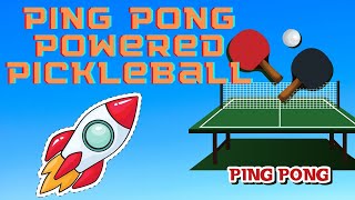 Ping pong powered pickleball men's doubles 4.5+