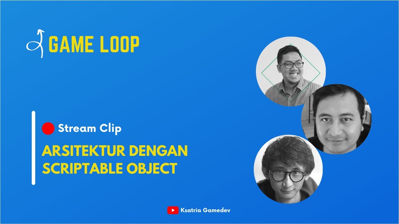 GameLoop Talk - Scriptable Object Architecture - YouTube