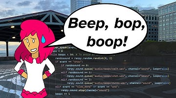 Randomized and continuous text sounds in RenPy
