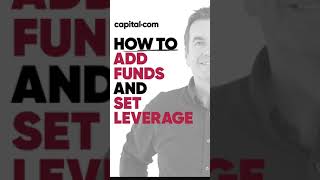 How To Add Funds And Set Leverage | Capital.com Trading App #Shorts screenshot 3
