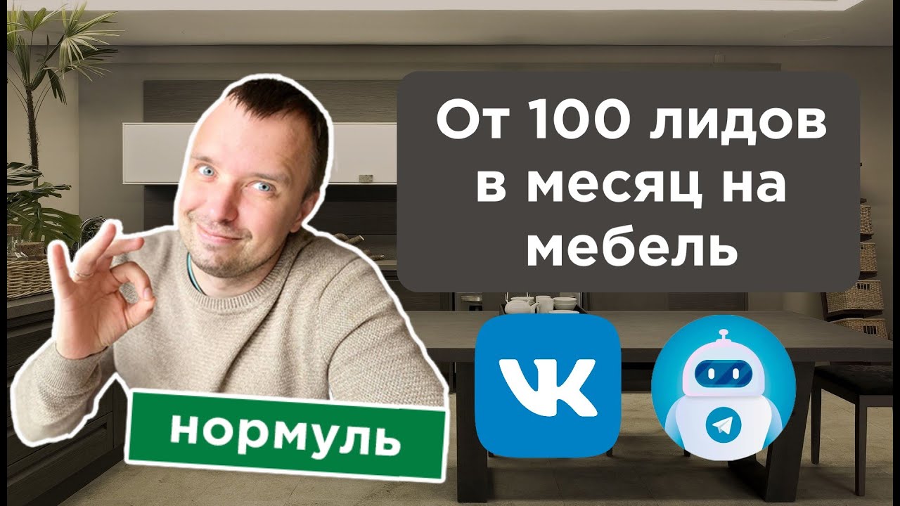 Кейс. Продвижение мебель, кухни, шкафы. ВК реклама наконец-то четко ...