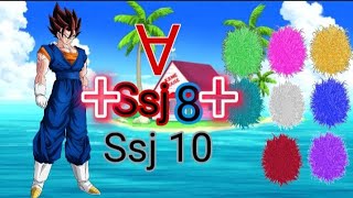 Vegito Ssj Infinity Rainbow Omni Ssj10 Ssj8 All