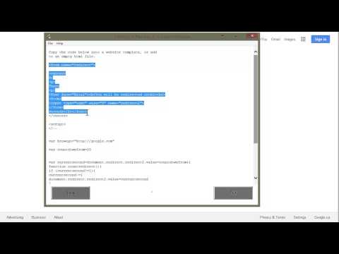 Countdown Redirect With Custom Message