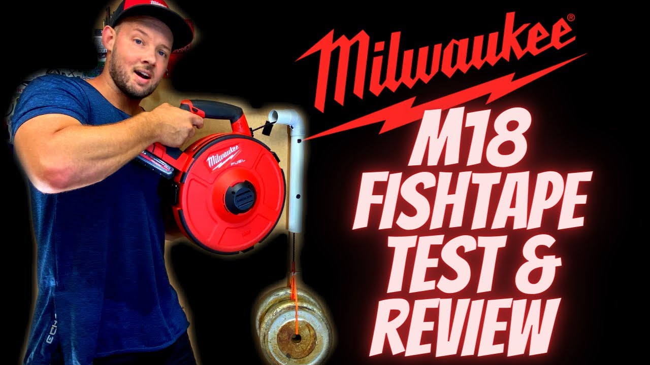 Milwaukee m18 angler fishtape review and pull test 