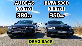 БЕШЕНАЯ AUDI A6 3.0 TDI vs BMW G30 530D ГОНКА. BMW E34 540i vs BMW E60 545i