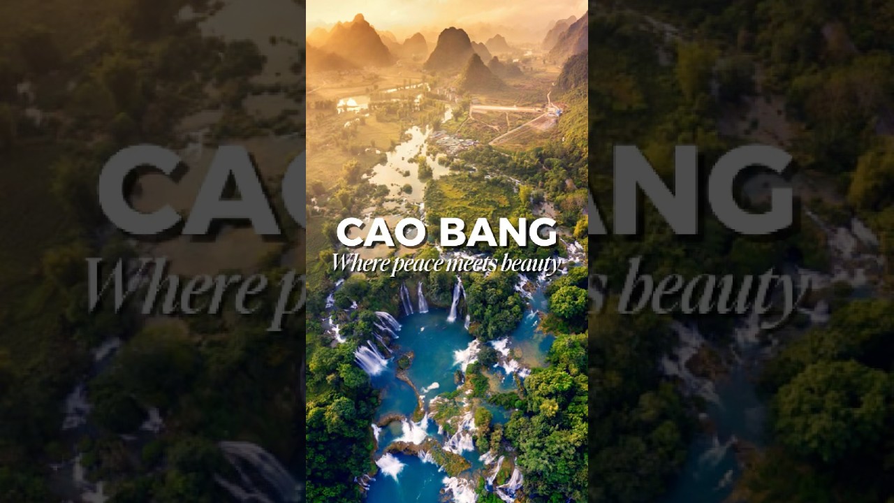 CAO BANG: WHERE PEACE MEETS BEAUTY! 🌿✨ #vietlocaltrip #trangiatravel