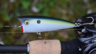 Making a Classic Bass Popper