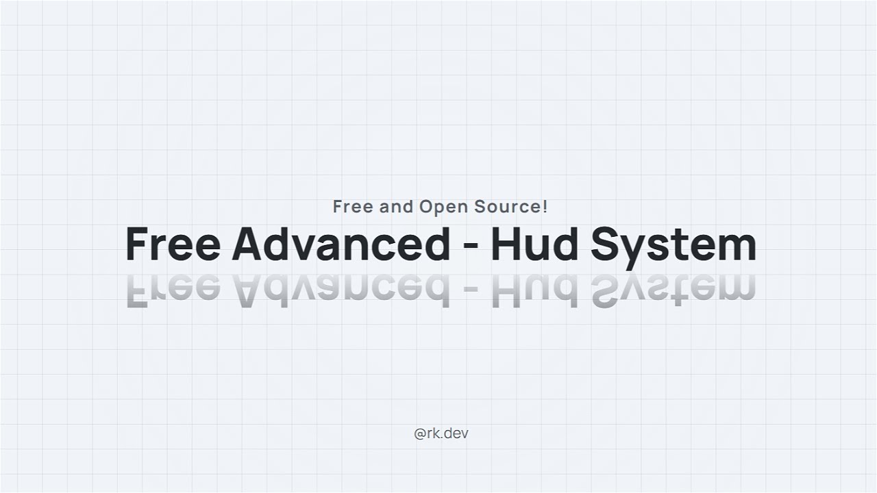 A Modern, Lightweight HUD for Everyone (Free & Open Source) - YouTube