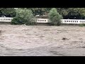 После конкретного ливня река Сочи в Сочи ))) 23 июля 2022 г.