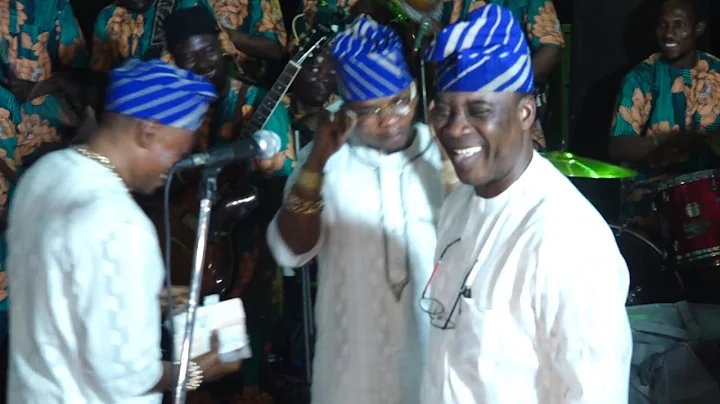 TOO MUCH MONEY: ALH. RILWAN COOLER MAKES MONEY SPEAKS ON K1 STAGE,AT ABEY LANRE 60TH BIRTHDAY