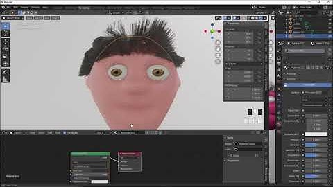 how to make beard and mustache hair in blender 2.9